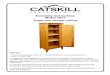 Assembly Instructions Model 7217 - Catskill CraftsmenModel 7217 Single Door Storage Cabinet GENERAL: 1. You have purchased model 7217. Overall dimensions of an assembled unit is 17