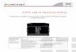 FIPS 140-2 Security Policy · 2018-09-27 · 25 Key Archiving ... The FortiGate-5140B uses two, hot-swappable, DC power entry modules (PEMs). These ... Base CH0 Green Base backplane