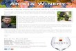 Arista Winery FALL 2013 NEWSLETTER · Garden and Chef update from Executive Chef Tim Kaulfers In our last newsletter we wrote that we had a busy spring preparing new garden beds and