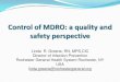 Control of MDRO: a quality and safety perspectiveicidportal.ha.org.hk/Home/File?path=/Training... · Multidrug-Resistant Organism Colonization in a US Military Healthcare Facility