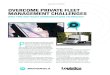 OVERCOME PRIVATE FLEET MANAGEMENT …...Dealing with an increas-ingly long list of business challenges, not the least of which is a demanding customer that wants fast, omni-channel
