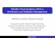 Reliable Visual Analytics within a Verfifcation and Validation …materials.dagstuhl.de/.../17481.WolframLuther1.Slides.pdf · 2017-12-04 · Dagstuhl 2017 Reliable Visual Analytics