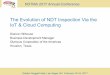 The Evolution of NDT Inspection Via the IoT & Cloud Computing · Case Study: Olympus – IoT & Cloud Goals . Commercial Environment & App Factory App Service App ... Conference Golden