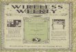 Coming...The wireless weekly : the hundred per cent Australian radio journal Page 3 nla.obj-662938427 National Library of Australia August 6, 1926. WlRELE~ WEEKLV Page One ~7m'tmltneinqf