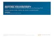 THOMSON REUTERS STREETEVENTS EDITED TRANSCRIPT · 2019-04-02 · THOMSON REUTERS STREETEVENTS EDITED TRANSCRIPT WBA ... entirely new in what we have seen impact our business during
