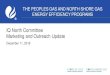 IQ North Committee Marketing and Outreach Update...THE PEOPLES GAS AND NORTH SHORE GAS ENERGY EFFICIENCY PROGRAMS IQ North Committee Marketing and Outreach Update December 11, 2018