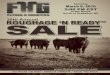 30th Annual ROUGHAGE ‘N READY SALE · 2017-07-18 · Roughage ‘N Ready 1 FLYING H GENETICS • ROUGHAGE ‘N READY SALE WELCOME TO OUR 30TH ANNUAL ROUGHAGE ‘N READY BULL AND
