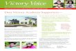 Victory Voice The The Victory Academy Newsletter · Edition 1 • Spring 2016 The Victory Voice • Page 3 Victory’s Work Experience program has been valuable for our partners,
