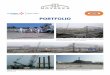 PORTFOLIO - Bouygues Construction · 2019-03-19 · PORTFOLIO August 2010: Earthworks in the assembly area for the concrete longitudinal footers that will support the arch and allow