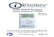 Pain Relief System Dual Channel TENS · 2017-12-04 · Your iReliev® Dual Channel TENS System, model # ET-1313 is intended for: • Temporary relief of pain associated with sore