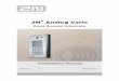 Door Access Intercom - VoIPon€¦ · 2N® Analog Vario is also easy to use. Just press the desired call button and 2N® Analog Vario will automatically 'dial' the number pre-stored