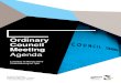 Ordinary Council Meeting · 2019-07-10 · Ordinary Council Meeting Agenda 8 March 2016 Ordinary Council Meeting Agenda Tuesday 8 March 2016 Commencing at 7pm . HOBSONS BAY CITY COUNCIL
