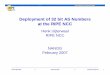 Deployment of 32 bit AS Numbers at the RIPE NCC · • Registration services: Alex Le Heux, Laura Cobley • Training: Ferenc Csorba, Arno Meulenkamp • Finance: Martijn Schuuring
