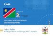 Project Update Ministry of Mines and Energy (MME), Namibia.€¦ · Project Update Ministry of Mines and Energy (MME), Namibia. FEBRUARY 2019 In collaboration with . Agenda History