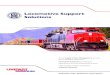 Locomotive Support Solutions - Unipart Rail...Consultancy Obsolescence Management Supply Chain Operations Condition Based Maintenance SmartServe. Unipart Rail Jupiter Building, First