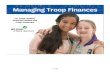 1-1-20 - Girl Scouts · reports, as well as troop bank account information Troop Fall Product Chair • Demonstrate dependability, honesty, credibility, and personal integrity in