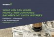 WHAT YOU CAN LEARN FROM OTHER COMPANIES’ …€¦ · You Can Learn From Other Companies’ Mistakes 3 AREAS ... & How To Avoid Them ... Employers must provide clear and conspicuous