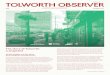 TolworTh observer … · Matthew's, was located in Surbiton! ... sutton cemetery ... our history, we can resume the development of Tolworth as a thriving community, as a town; or