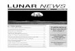 Curatorial Lunar Newsletter - No. 56private assurance of a job well done is the usual surrogate for public recogni-tion. But as a lunar science enthusiast-and possibly a lunar sample