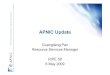 APNIC Update - RIPE 58 · APNIC Update Guangliang Pan Resource Services Manager RIPE 58 6 May 2009 . Overview • APNIC 27 policy outcomes • New IPv4 blocks from IANA • APNIC