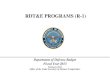RDT&E PROGRAMS (R-1)FY 2013 FY 2013 FY 2013 Summary Recap of Budget Activities Base OCO Total Basic Research Advanced Technology Development 5,266,274 5,266,274 Advanced Component