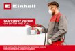 PAINT SPRAY SYSTEMS. ONE SYSTEM DOES IT ALL. · Lid for paint container 800 ml paint container The TC-SY 400 P is an electric hand-held paint spray system for small and medium-size