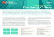 Real Estate Market Review Portland Office · Real Estate Market Review Portland Office 1st Quarter 2019 Strong demand for the Portland office market ensured that occupancy has remained