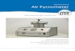 Operating Manual Air Pycnometer€¦ · The air pycnometer is suitable for undisturbed soil samples as well as for bulk solids like sand, gravel or plant granulate. It provides faster