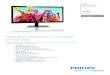 Enjoy great LED pictures in vivid colors · 2013-05-13 · Philips LCD monitor with SmartControl Lite V-line 24" / 61 cm 246V5LHAB Enjoy great LED pictures in vivid colors with stereo