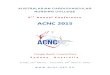 ACNC 2015 · AUSTRALASIAN CARDIOVASCULAR NURSING COLLEGE 9th Annual Conference ACNC 2015 Coogee Beach, Crowne Plaza S y d n e y , A u s t r a l i a Friday 13th March - Saturday 14th