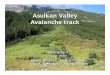 Asulkan Valley Avalanche track - University of Victoria · Methodology Took base core samples and scar samples. Scars were taken wherever they could be found at various elevations