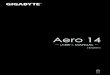 Aero 14 - GIGABYTE...Recovery Guide Note ˙ If the storage has been switched or the partition deleted, the recovery option will no longer be available and a recovery service will be