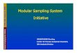CPAC/ISA: August 23, 2000 Modular Sampling System Initiative · CPAC/ISA: August 23, 2000 Agenda 1. Overview and Background Peter van Vuuren 2. Definition of a Smart Sample System