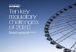 Ten key regulatory challenges of 2020 - KPMG Global · 2020-08-01 · In the following pages, we evaluate how each of the Ten Key Regulatory Challenges aligns with and is influenced
