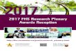 FHS Research Plenary 2017 - Awards Program 01fhs.mcmaster.ca/grad/documents/FHSResearchPlenary2017-Awards… · Nancy Carter Brian Coombes Jennifer Cui Jamie Dawdy Russ de Souza Brad