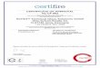 CERTIFICATE OF APPROVAL No CF 862 - Schott AG€¦ · This certificate is the property of Exova (UK) Limited trading as Warrington Certification Reg. Office: Exova (UK) Limited, Lochend
