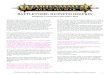 Designers’ Commentary, December 2018 · Warhammer Age of Sigmar – attletome: Idoneth Deepkin, Designers’ ommentary 1 The following commentary is intended to complement Battletome: