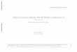 Africa’s future and the World Bank’s support to it · 2016-07-15 · III. Themes of the strategy ... Cross cutting areas ... Bank directions in support of Africa’s transformation
