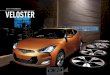 2017 HYUNDAI Veloster · 2017-02-23 · 2 Navigation system is standard on the Veloster Value Edition and available on Veloster Turbo. lke a street bike with four i wheels and three