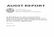 Audit Report on the License Fees Due from Central Park … · 2007-03-28 · Due from Central Park Boathouse, LLC, And Compliance with Certain Provisions Of Its License Agreement