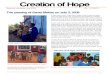 Creation of Hope...Creation of Hope Sponsors Newsletter July 2019 3 Our own Faith Muthenya graduates from University! We are so happy to share that Faith graduated this spring from