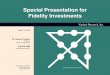 Special Presentation for Fidelity Investments · 2020-05-01 · Special Presentation for Fidelity Investments Yardeni Research, Inc. April 13, 2016 Dr. Edward Yardeni President Yardeni