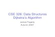 CSE 326: Data Structures Dijkstra’s Algorithm€¦ · v1 v2 v3 v4 v5 v6. 17 ... • Classic algorithm for solving SSSP in weighted graphs without negative weights •A greedy algorithm