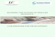 SECURING THE FUTURE OF SMALLER HOSPITALS · 2019-07-09 · Securing the Future of Smaller Hospitals: A Framework for Development Introduction The future organisation of our acute