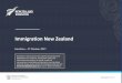 Immigration New Zealandraglanchamber.co.nz/wp-content/uploads/2017/11/... · 10/27/2017  · • Preserve access to temporary migrant labour necessary for New Zealand’s continued