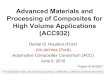 Advanced Materials and Processing of Composites for High ... Advanced Materials and Processing of Composites