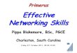 Effective Networking Skills - Primerus · Effective Networking Skills Pippa Blakemore, BSc, PGCE Charleston, South Carolina Friday 21st October 2011, 09:30-10:30. The PIF approach