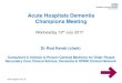 Acute Hospitals Dementia Champions ... - NHS Senate Yorkshire Hos… · Tier 2 and Tier 3 training currently being used are: • Person Centred dementia care training (Bradford University