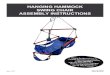 HANGING HAMMOCK SWING CHAIR ASSEMBLY INSTRUCTIONS HANGING HAMMOCK SWING CHAIR ASSEMBLY INSTRUCTIONS