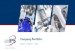 Company Portfolio · 2020. 2. 17. · 13 13 Divisions Portfolio –Plastics KraussMaffei is a German leading manufacturer of machinery and systems for the production and processing